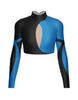 Twisted LS Crop Top