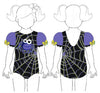 Itsy Bitsy Spider Puff Sleeve Leotard