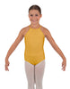 Solid Lycra Halter Binding Leotard