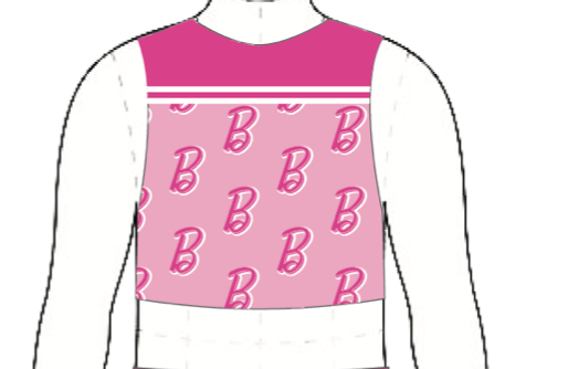 Custom Barbie Crop Top
