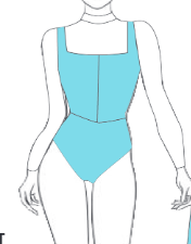 Custom Belle Peasant LS Leotard