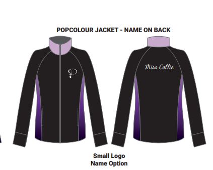 On Pointe Dance Company Popcolour Yoga Jacket